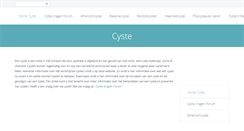 Desktop Screenshot of cyste.net