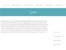 Tablet Screenshot of cyste.net